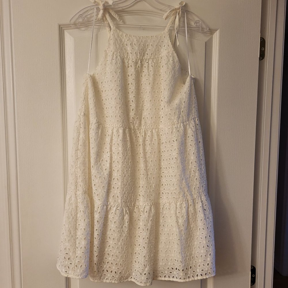 ZARA WHITE SHORT DRESS